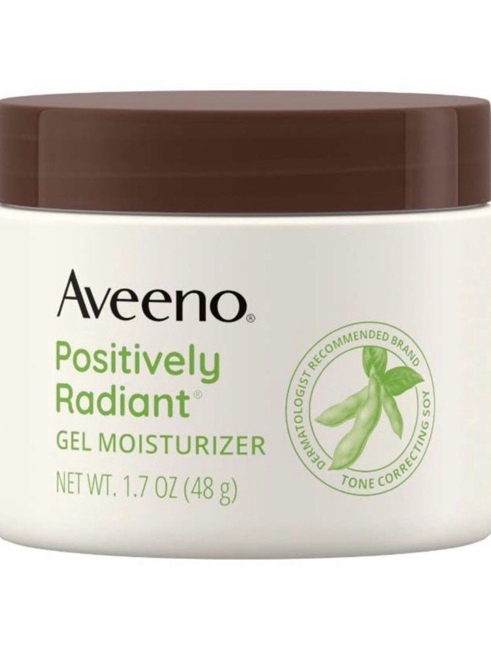 New Positively Radiant Daily Gel Face Moisturizer 1.7 oz Tone Correcting Soy NIB